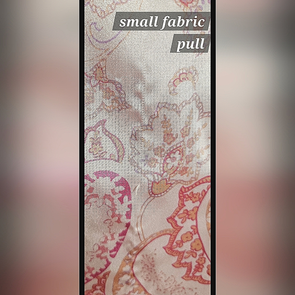 Valerie Stevens Intimates Pink Paisley Floral  Pajama Set Size XL - Picture 13 of 13
